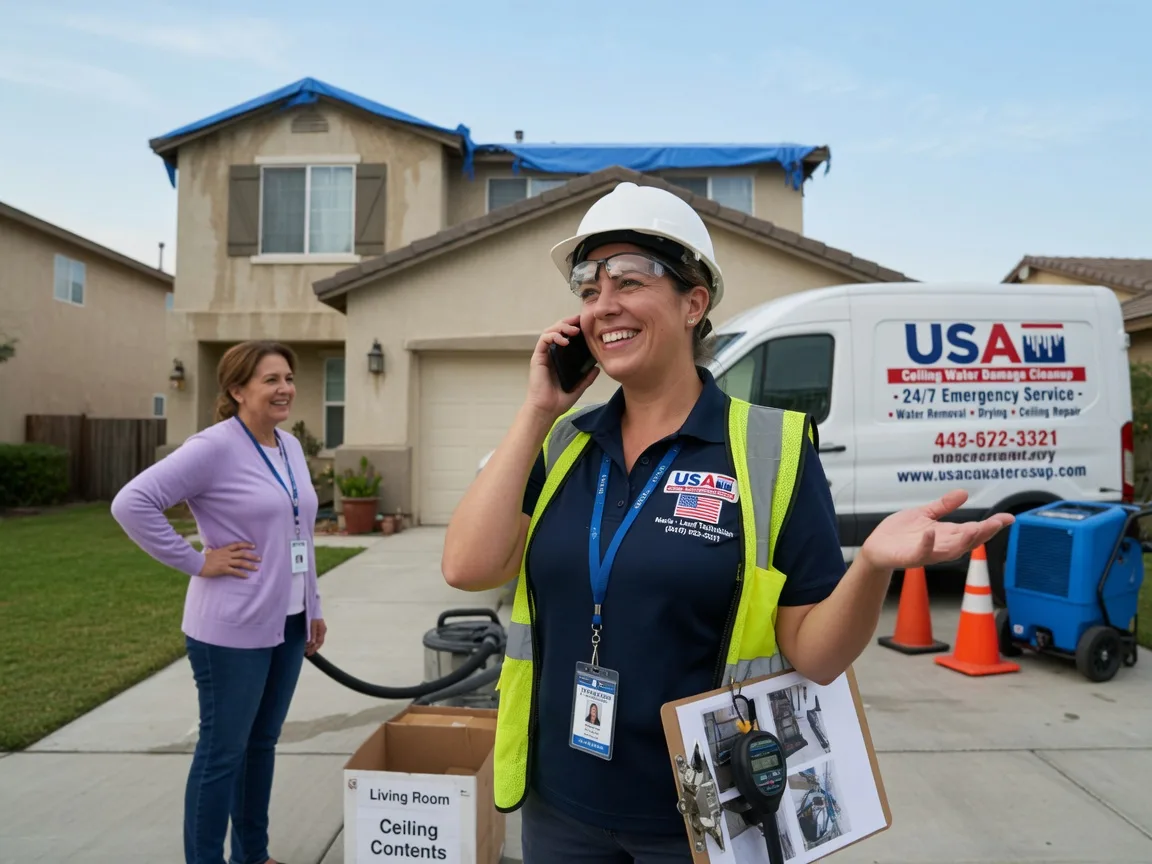 Ceiling Water Damage Restoration Clio, IA FAQs